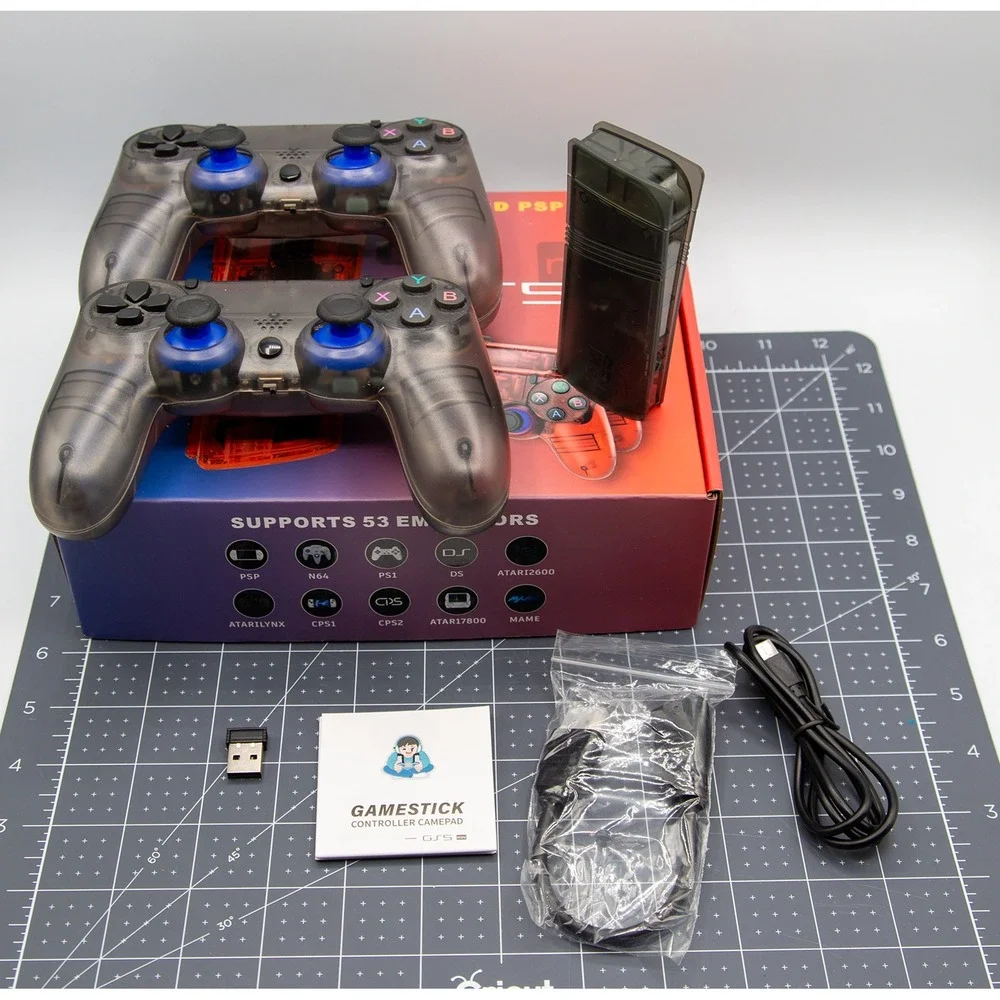GS5 Mini Game Stick 4K Ultra HD Console 30000 Games 53 Emulators 2 Controllers